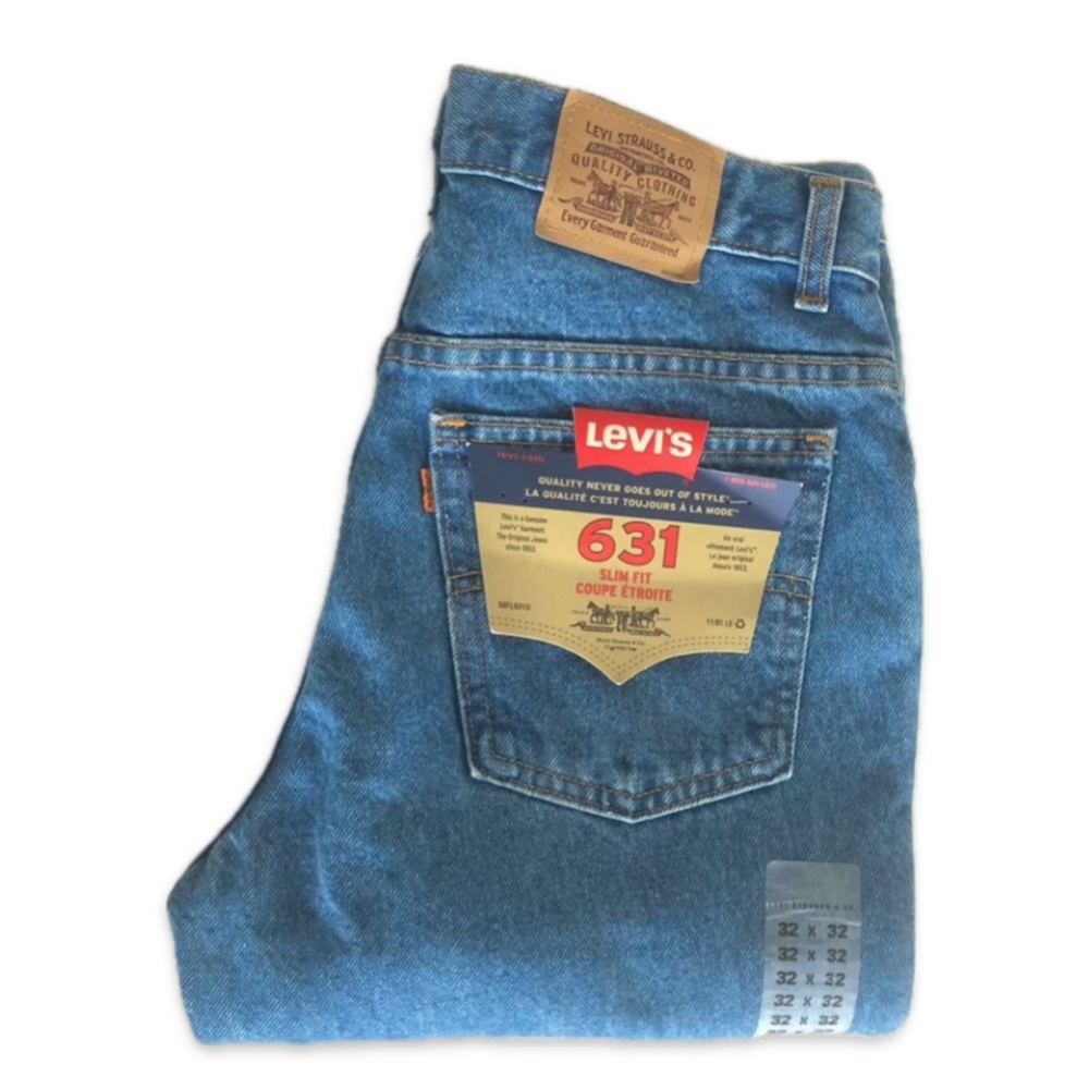 NWT Rare Levi’s 631 Slim Fit Jeans